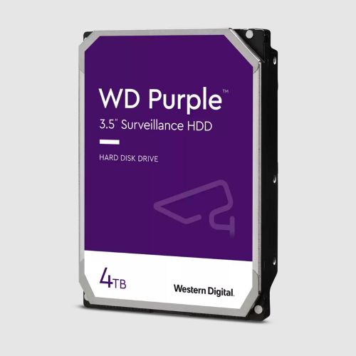 Жесткий диск для видеонаблюдения HDD 4000 GB (4 TB) SATA-III Purple (WD43PURZ)